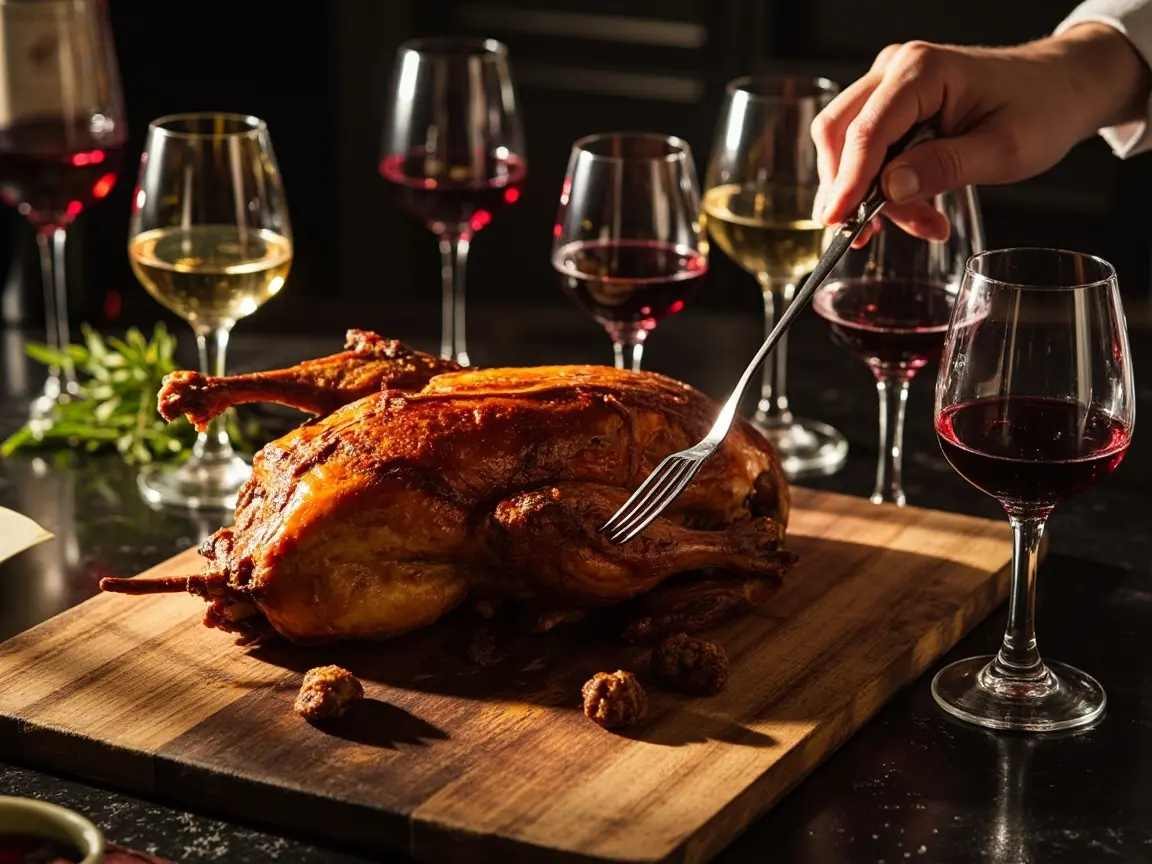 Dopasowanie wina do sposobu przygotowania kaczki